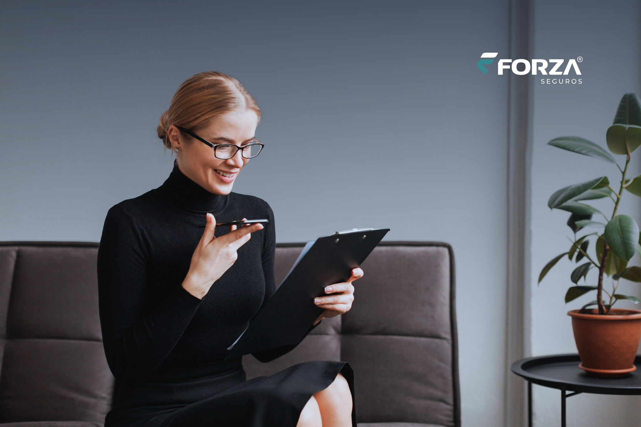 Tranquilidade também é presente, a Forza protege sua atuação profissional. (Imagem: Reprodução/Freepik)