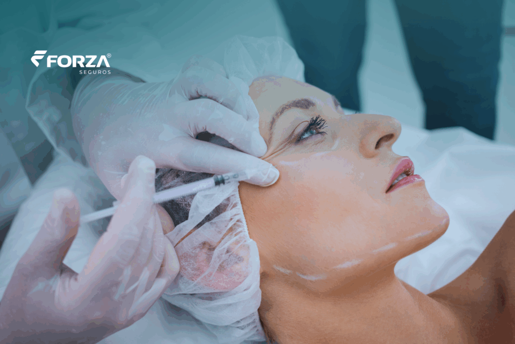 A dermatologia mudou, e os riscos também. Entenda como a proteção profissional acompanha essa nova realidade com a Forza Seguros. (Imagem: Reprodução/Freepik)